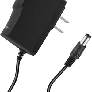 12V 1A Power Supply 100V-240V AC to DC 12 Volt 12W Adapter 1000mA, 850mA, 650mA 500mA with 5.5x2.5mm Tip for CCTV WiFi IP Camera
